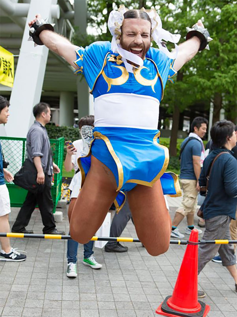Illustration for article titled The Manliest Chun-Li Of All